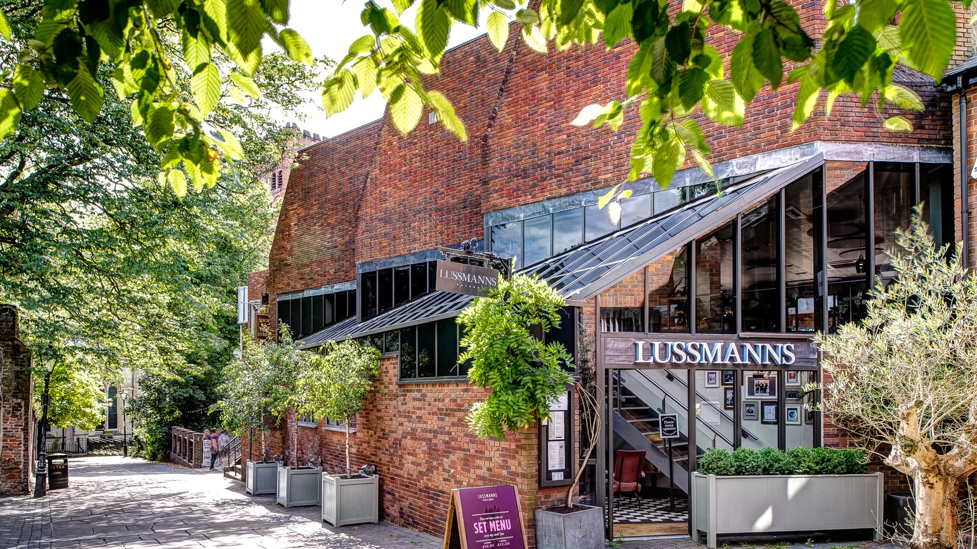 Lussmanns Restaurant St Albans Steak, Vegetarian, Fish & Grill AL1