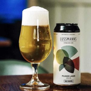 Lussmanns Pilsner - by Mad Squirrel Brewery