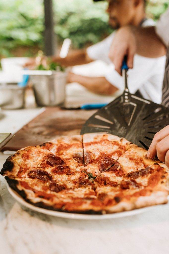Lussmanns Woburn pizza slice